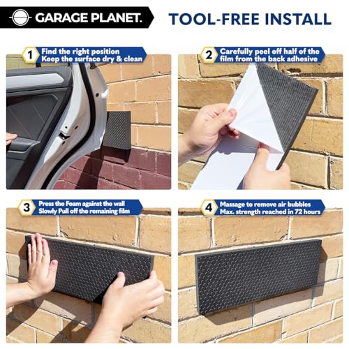 M2 Garage Wall Protector for Car Door (2 Count)