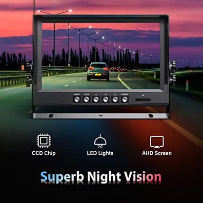 1080P Wired Backup Camera System Kit