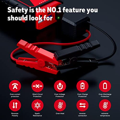 Jump Starter 5000A Car Jumper Starter