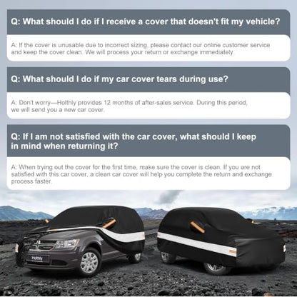 10 Layers SUV Car Cover Custom Fit for Dodge Journey
