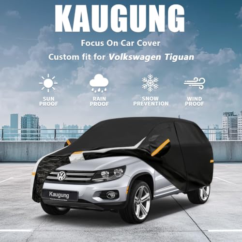 10 Layers Car Cover Custom Fit for Volkswagen vw Tiguan 2018