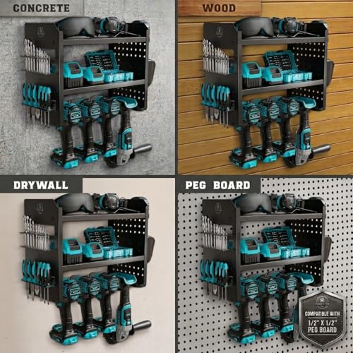 Power Tool Organizer Wall Mount