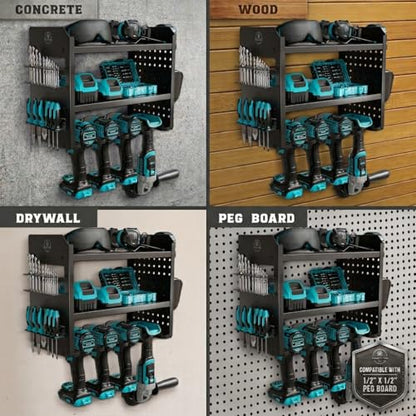 Power Tool Organizer Wall Mount