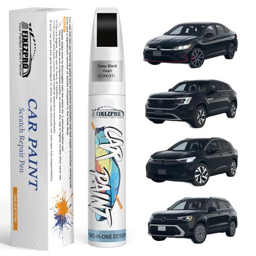 LC9X 2T Deep Black Pearl Touch Up Paint for Volkswagen
