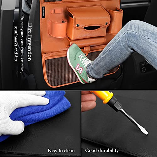 Car Backseat Organizer with Foldable Table Tray