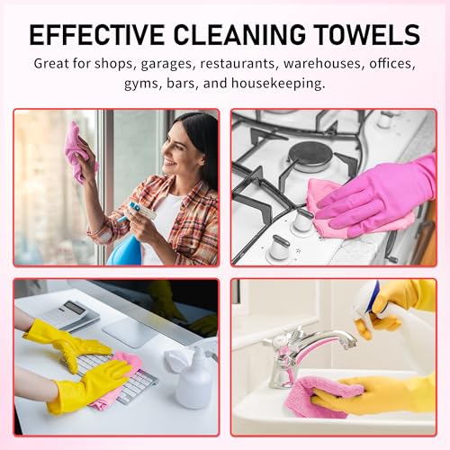 Microfiber Cleaning Cloth Roll (75 Count)
