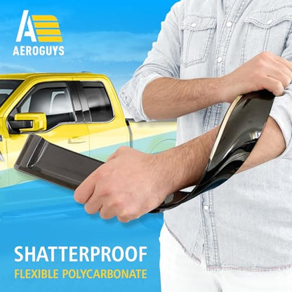 Extra Durable Window Deflectors in (4 Count)