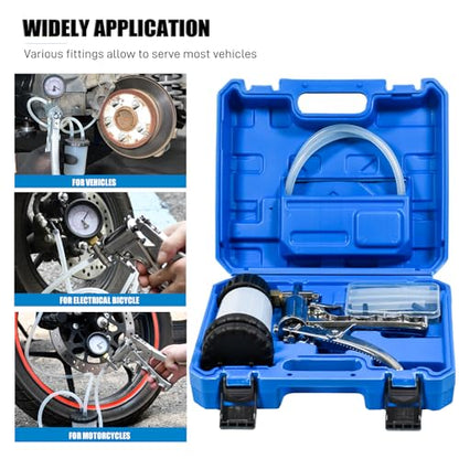 Hand Vacuum Pump Brake Bleeder Kit