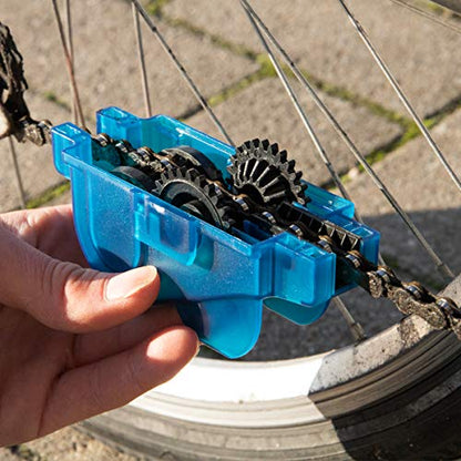 Bike Chain Cleaning Tool Chain Scrubber with Rotating Brushes for Deep Cleaning