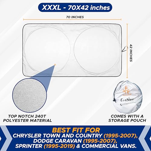 Windshield Sun Shade for Ford E