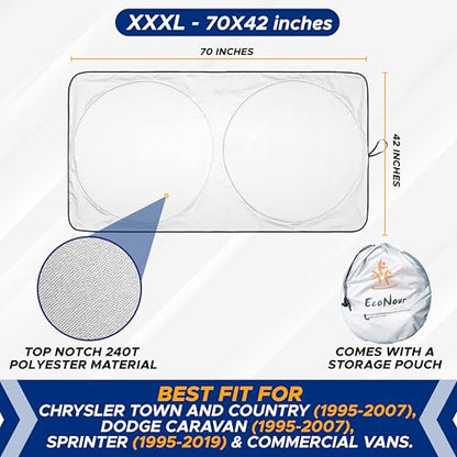 Windshield Sun Shade for Ford E