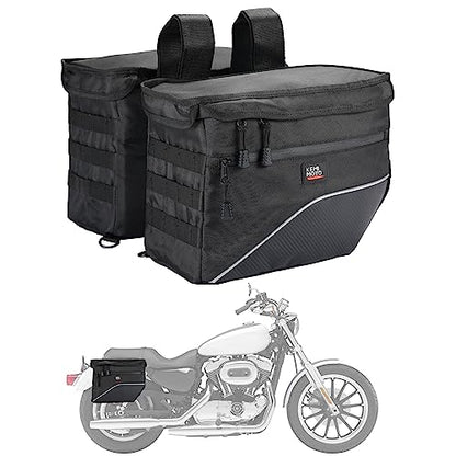 Upgrade Motorcycle Saddle Bags 26L (2 Count)