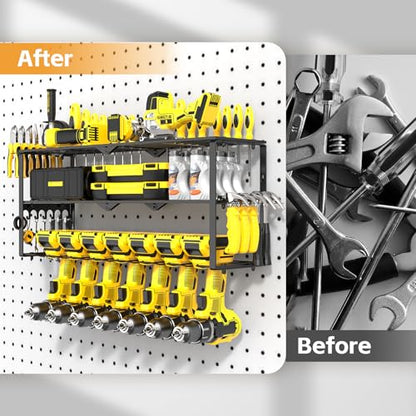 Power Tool Organizer Wall Mount Cordless