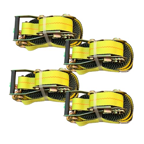 Ratchet Straps Heavy Duty (4 Count)