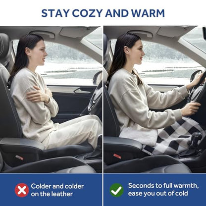 12 Volt Electric Portable Heated Car Blanket