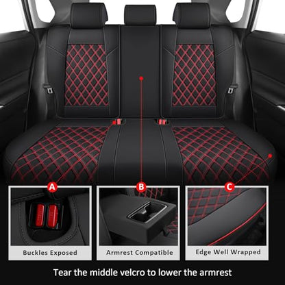 RAV4 Seat Covers Leather for 2019
