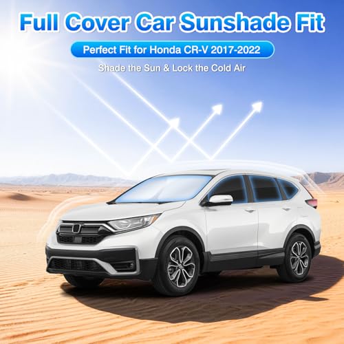 Windshield Sun Shade for Honda CR (8 Count)