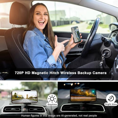 Strong Magnetic Wireless Backup Camera