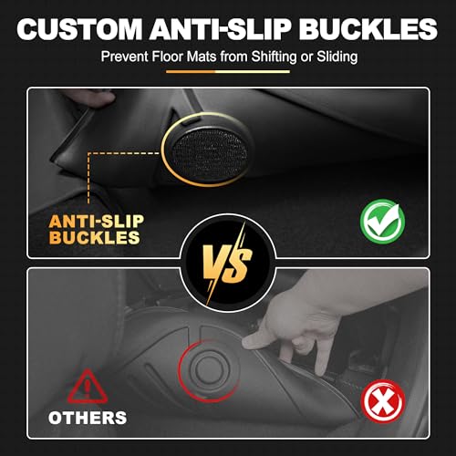 Floor Mats Full Set for Nissan Rogue 2021