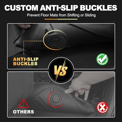 Floor Mats Full Set for Nissan Rogue 2021
