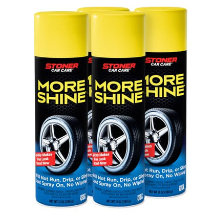 91044 4PK Original More Shine Tire Shine Spray (48 Ounce)
