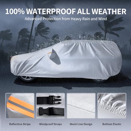 Multi Layer Car Cover Custom Fit for Toyota Sienna