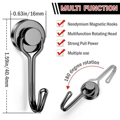 Magnetic Hooks (100 Count)