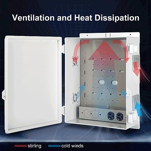 Outdoor Electrical Junction Box with High Power Outlet
