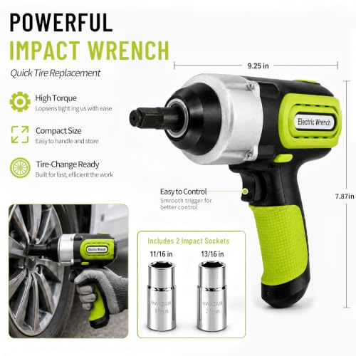 Electric Car Jack Kit 5Ton 12V Hydraulic
