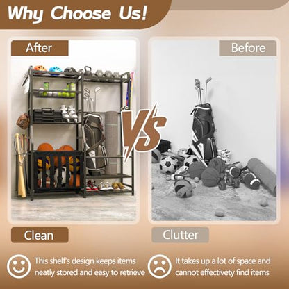 Sports Equipment Organizer