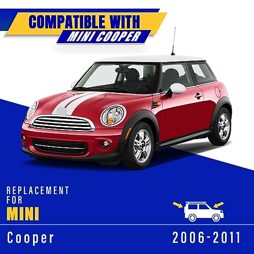3 Wipers Fits Mini Cooper 2006