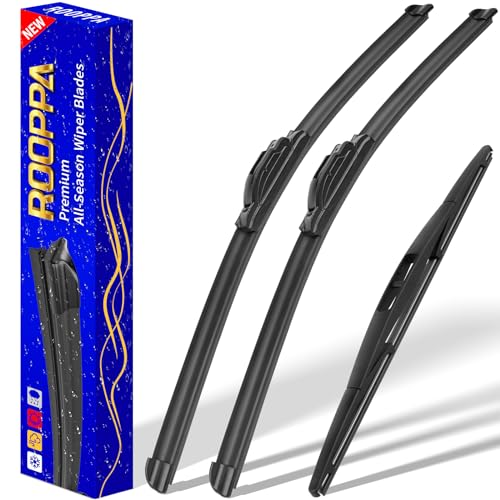 3 Wipers Fits Honda Odyssey 2005