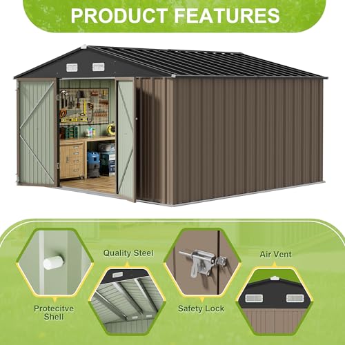 10 x 8 FT Outdoor Storage Shed