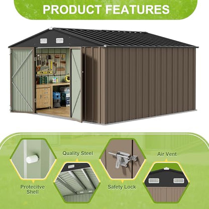 10 x 8 FT Outdoor Storage Shed