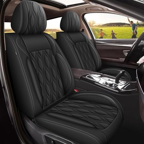 Front Waterproof Leather Seat Covers for Toyota Camry 2002