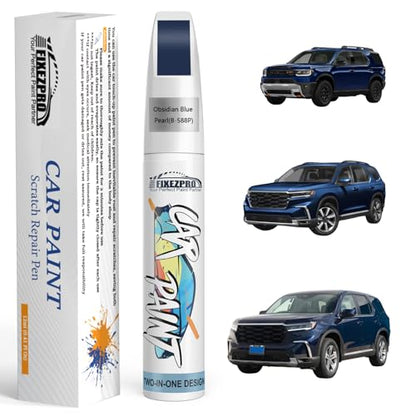 B 588P Obsidian Blue Pearl Car Touch Up Paint for Honda