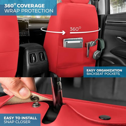Curated Diamond IV Leather Seat Covers for Cars & SUVs