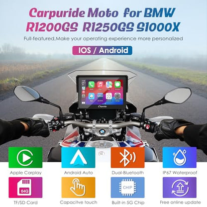 W502B 5" for BMW R1200GS R1250GS S1000XR Motorcycle