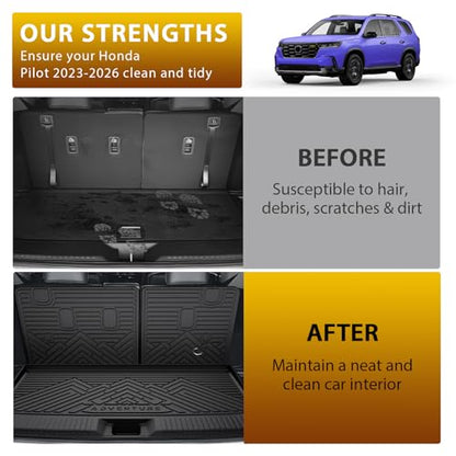 Floor Mats for Honda Pilot 2023 2025 2026
