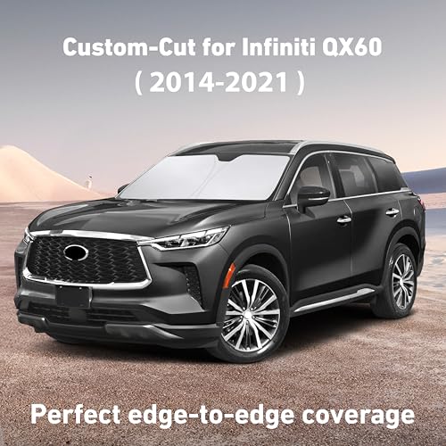 Windshield Sunshade Compatible for Infiniti QX60 2014