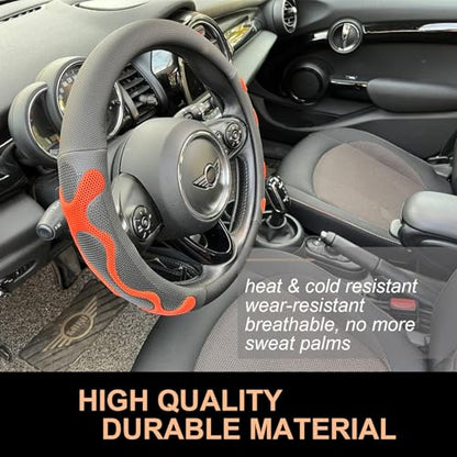 Large Size Comfy Grip Steering Wheel Cover 15.75 Inch