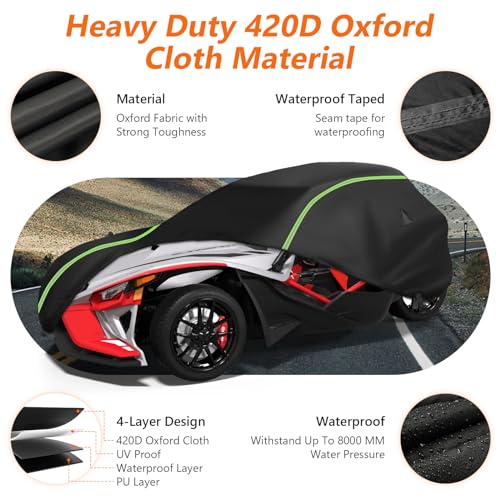 Full Cover fit for Polaris Slingshot with Roof