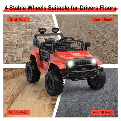 12V Kids Electric Ride On Truck Car w
