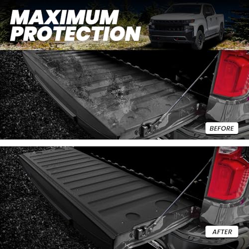 Truck Tailgate Mat for Chevy Silverado & GMC Sierra 1500 2019