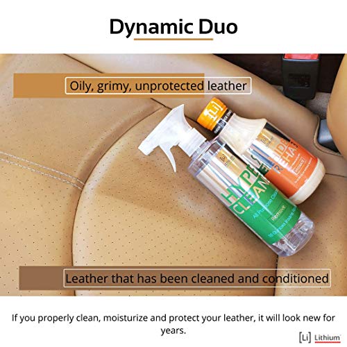 Lithium Hide Rehab Car Leather Cleaner and Conditioner (16 Fl Oz)