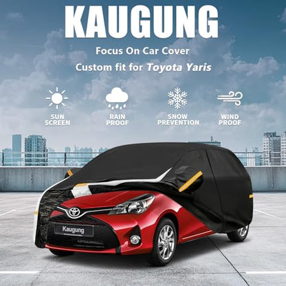 10 Layers Car Cover Custom Fit for Toyota Yaris 2003