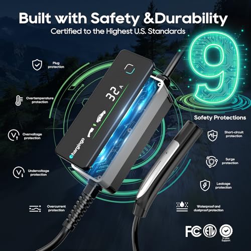 Level 2 EV Portable Charger for Tesla