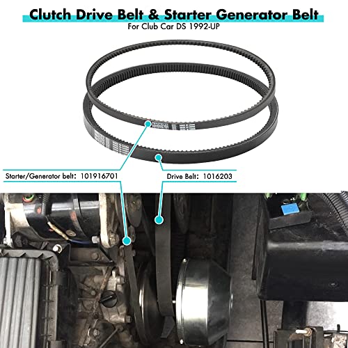 Golf Cart Tune Up Kit & Drive Starter Belt for Club Car DS 1992