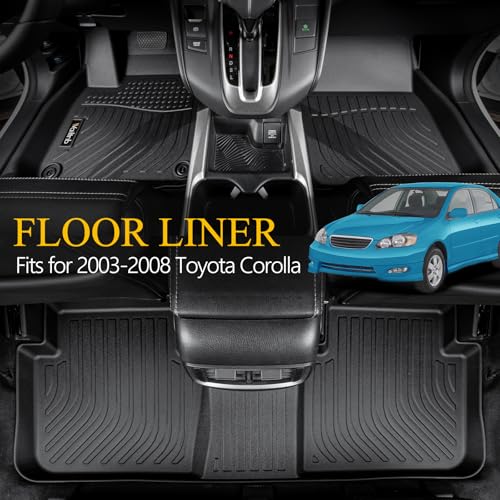 Floor Mats & Cargo Liner for Toyota Corolla Sedan 2003
