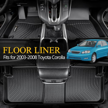Floor Mats & Cargo Liner for Toyota Corolla Sedan 2003